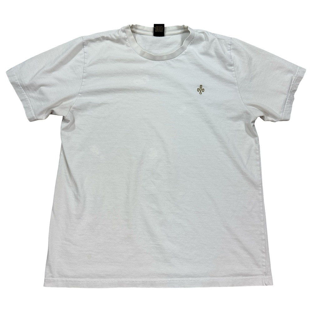 OVO October's Very Own T-Shirt Men's XL White Cotton Short Sleeve Logo Canada